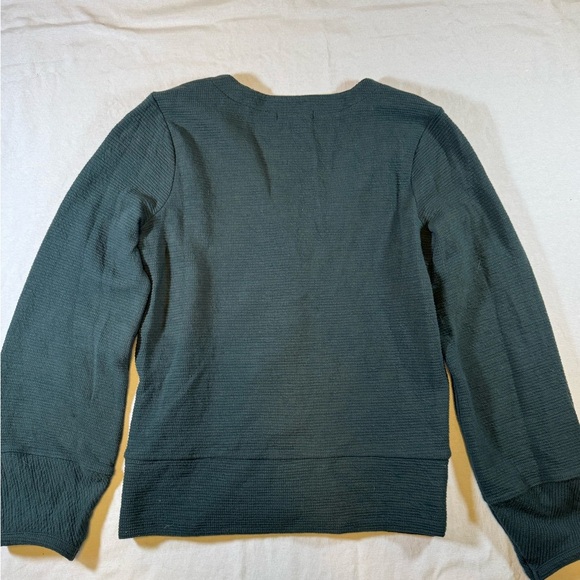 Madewell Teal Button-Up Women's Sweater - Picture 9 of 9